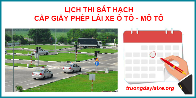 Giới Thiệu Trung Tâm Đào Tạo Lái Xe TPHCM - Địa Chỉ Đào Tạo Uy Tín 2 Lịch thi luôn được cập nhật liên tục và rõ ràng đối với học viên