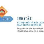 Mẹo Thi Lý Thuyết Trong 150 Câu Hỏi Sát Hạch Lái Xe A1 13